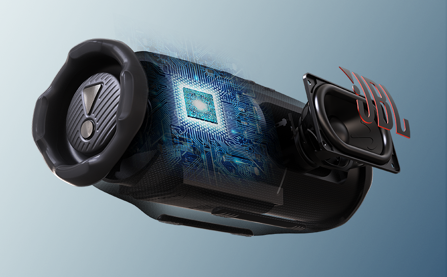 JBL Charge 6 Son JBL Pro intense avec AI Sound Boost - Image