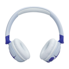 JBL Junior 470NC, Kindvriendelijke Draadloze On-Ear Bluetooth Hoofdtelefoon met Ingebouwde Microfoon, 50 uur afspeeltijd, JBL Safe Sound, Laag Volume, Gemakkelijke Bediening en Stickerset, in Roze