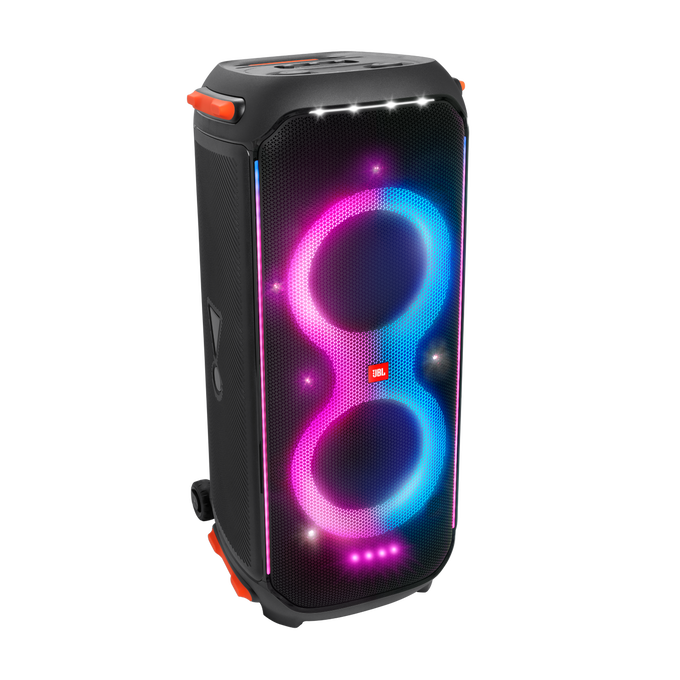 JBL Partybox 710 - Black - Party speaker with 800W RMS powerful sound, built-in lights and splashproof design. - Hero image number null