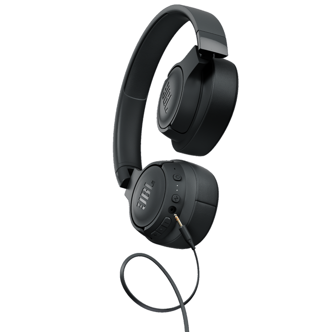 JBL Tune 750BTNC - Black - Wireless Over-Ear ANC Headphones - Detailshot 7 image number null