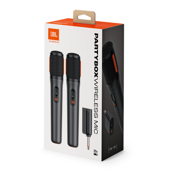 JBL PartyBox Wireless Mic Digitale draadloze microfoons