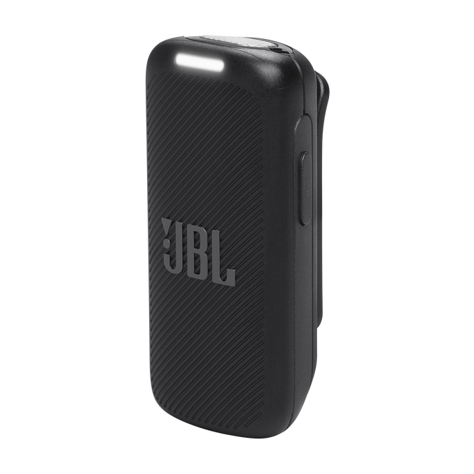 JBL Quantum Stream Wireless | Microphone sans fil à clip - 24 Heures d'autonomie totale - Noir