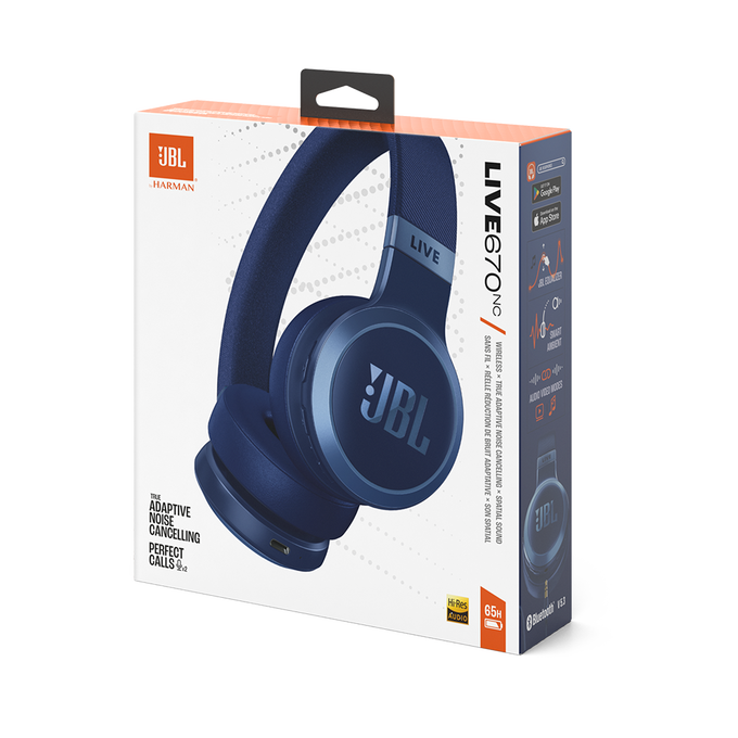 JBL Tune 670NC | Casque supra-auriculaire sans fil à Réduction de Bruit
