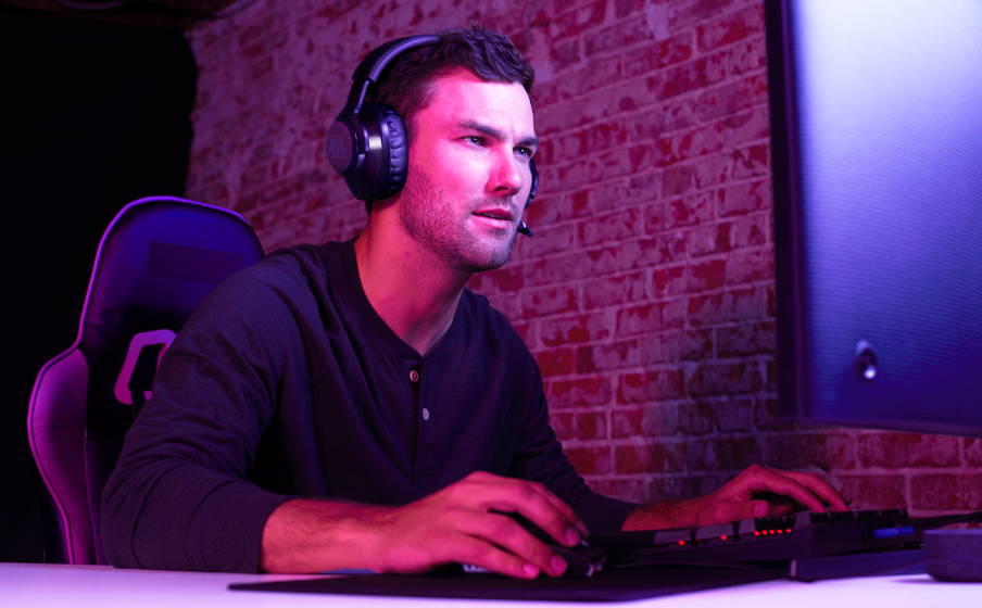 JBL Quantum 350 Wireless Ne ratez aucun moment avec la technologie sans fil 2,4 GHz sans perte de qualité - Image
