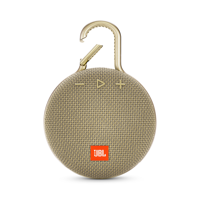 JBL Clip 3 - Desert Sand - Portable Bluetooth® speaker - Front image number null