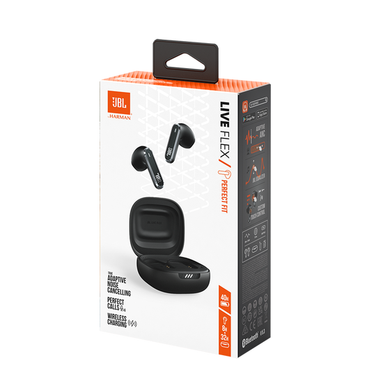 JBL Live Flex Volledig Draadloze Oordopjes Met Noise Cancelling JBL Live Flex Volledig Draadloze Oordopjes Met Noise Cancelling
