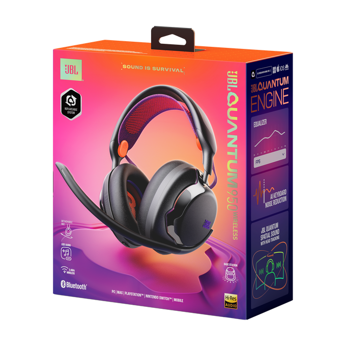 JBL Quantum 950 | Draadloze multiplatform gaming headset met