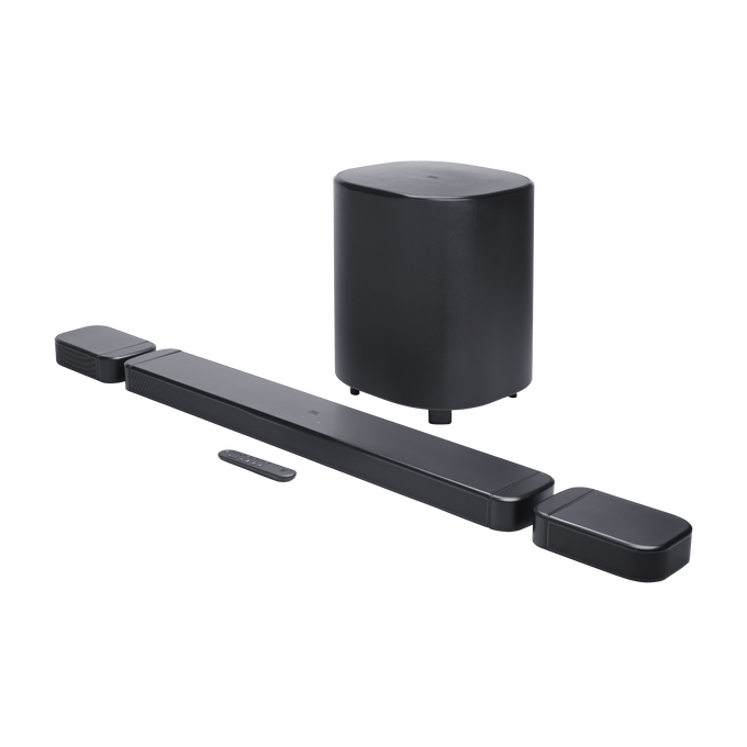 JBL Bar 800 MK2 - Barre De Son 7.1 Canaux Avec Enceintes Détachables Et Caisson De Basses 25,4 Cm - Dolby Atmos, Wi-Fi, Bluetooth, HDMI EARC 4K - 780 W - Noir
