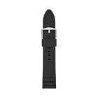 Fossil Display Smartwatch Strap S221304 Zwarte siliconen