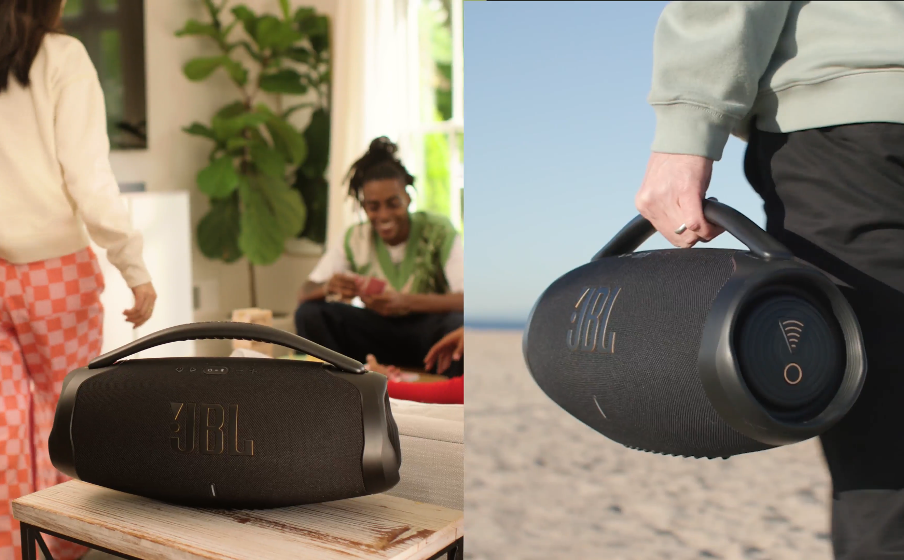 JBL Boombox 3 Wi-Fi | Puissante enceinte portable avec Wi-Fi et Bluetooth