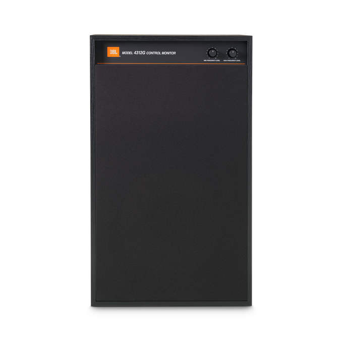 JBL 4312G - Black - 12-inch (300mm) 3-way Studio Monitor Bookshelf Loudspeaker - Front image number null