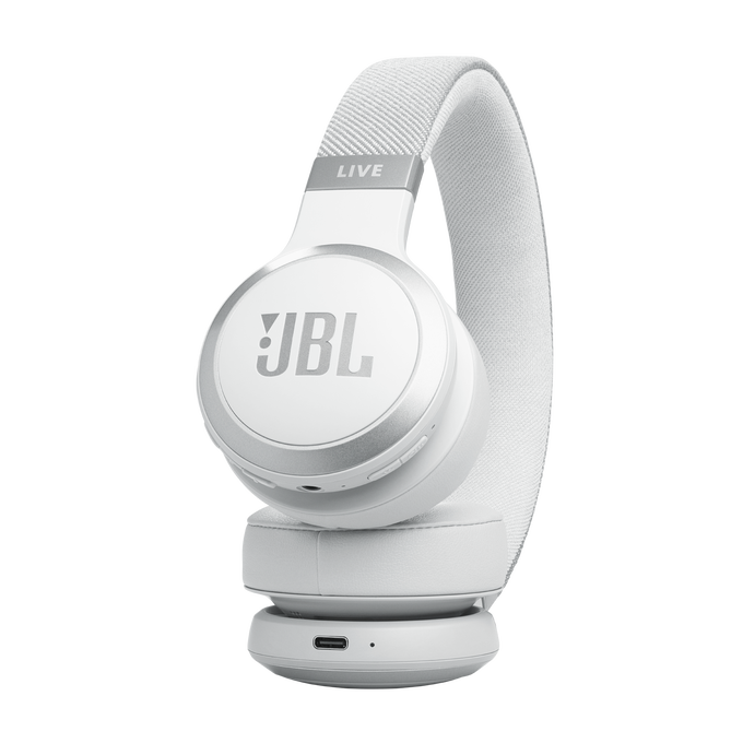 Casque audio supra-auriculaire sans fil - JBL Live 670NC - blanc    - Shopping et Courses en ligne, livrés à domicile ou au bureau,  7j/7 à la Réunion
