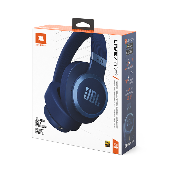 JBL Live 770NC | Draadloze over-ear koptelefoon met True Adaptive Noise  Cancelling